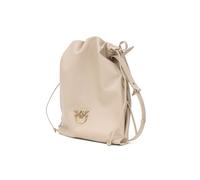 PINKO Schultertasche Slouchy Bag beige Damen, beige, Einheitsgröße