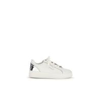 PINKO Weiße Kalbsleder Bos Taurus Low Top Sneaker US 39