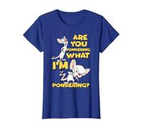Pinky and The Brain Pondering T-Shirt, Damen, Königsblau, XL