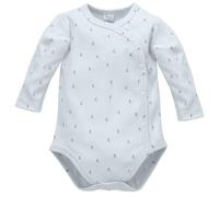 Pinokio Baby - Jungen Bodysuits met Lange mouwen en knoopsluiting Underwear, Blue Hello Moon, 50 EU