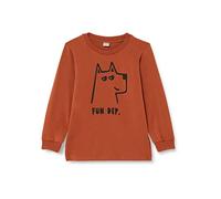 Pinokio Baby - Jungen Long Sleeve Welted Arms Blouse, Indian Tan Olivier, 80 EU