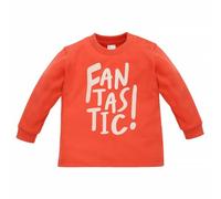 Pinokio Baby - Jungen Long Sleeve Welted Arms Blouse, Orange Lovely Day, 80 EU
