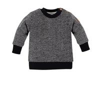 Pinokio Baby - Jungen Pinokio Baby Le Tigre, 100% katoen, zwart, jongens maat 68-104 Pullover Sweater, Schwarz, 80 EU