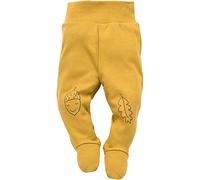 Pinokio Baby - Jungen Pinokio Baby Sleppants Secret Forest, 100% Cotton Curry, Boys Gr. 56-74 Bodystocking, Gelb, 74 EU