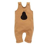 Pinokio Baby - Mädchen Pinokio Baby Tres Bien, 100% Cotton, Yellow With Pear, Girls Gr. 56-74 DUNGAREES, OCHRA, 62 EU
