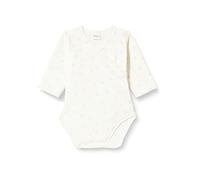 Pinokio Bodysuit Wrapped Long Sleeve Lovely Day Rose, 100% Cotton, Ecru in Flowers, Girls 50-68 (56)