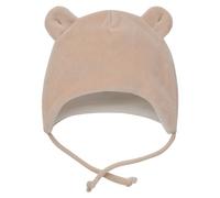 Pinokio gebundene Mütze Lovely Day, bejge Velour Unisex, Gr 41-50(50)