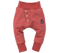 Pinokio - Happy Llama - Unisex Baby Hose 100% Baumwolle mit elastischer Bund | Jogginghose, Haremshose Pumphose Schlupfhose | Ziegelrot (98 cm, Ziegelrot)