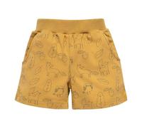 Pinokio kurtze Hose Secret Forest, 95% Cotton 5% Elastane gelb, waldmuster, Jungen, Gr 62-122(116)