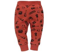 Pinokio Leggins Lets Rock, rot musikmuster, Unisex 62-122 (62)