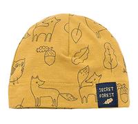 Pinokio Mütze Secret Forest, 95% Baumwolle, 5% Elastane, Curry, Jungen, Gr 41-47(47)