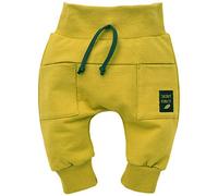 Pinokio - Secret Forest - Baby Kinder Jungen Hose 100% Baumwolle Gelb Pumphose Jogginghose Haremshose Unisex Schlupfhose 62-104 cm (68 cm, Gelb)
