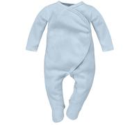 Pinokio Strampler Lovely Day, 100% Baumwolle, blau, gerippter, Jungen, Gr 50-68(68)