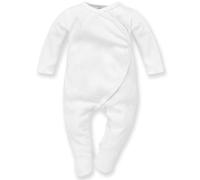 Pinokio Strampler Lovely Day, 100% Baumwolle, weiss gerippter, Jungen, Gr 44-68(68)