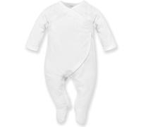 Pinokio Strampler Lovely Day, 100% Baumwolle, weiss, Jungen, Gr 44-68(44)