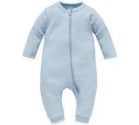 Pinokio Strampler ohne Füße mit Reißverschluss Lovely Day, blau, Unisex, Gr 56-86(62)