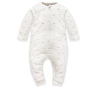 Pinokio Strampler ohne Füße mit Reißverschluss Lovely Day, ecru, Auto Muster, Jungen, Gr 56-86(56)