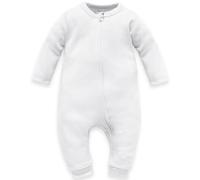 Pinokio Strampler ohne Füße mit Reißverschluss Lovely Day, weiß, Unisex, Gr 56-86(68)