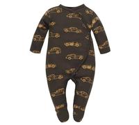 Pinokio Strampler Old Cars, graphite, Autos, Jungen, Gr 56-74(56)