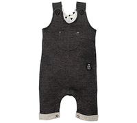 Pinokio Unisex Baby 1-1-118-800 DUNGAREES, Schwarz, 68 EU