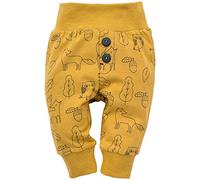Pinokio Unisex Kinder Pinokio Baby Legging Casual Pants, Gelb, 92 EU