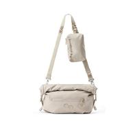 pinqponq Umhängetasche - Aksel - aus recyceltem Nylon Cliff Beige (Natur)