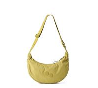 pinqponq Umhängetasche - Krumm Small - aus recyceltem Nylon Pure Lemon (Gelb) Onesize
