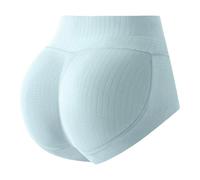 PINTUTU Damen Po Push Up Unterhose,Butt Lifter Höschen,Gepolstert Miederhose Fake Ass Hüfte Unterwäsche Hip Enhancer Shapewear - Schwarz,Beige