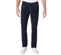 PIONEER AUTHENTIC JEANS Herren Freizeithose ERIC | Männer Stoffhose | Straight Fit | Dark Blue Denim/Washed Washed | Blue/Black Stonewash 7512 6801 | 44W - 32L