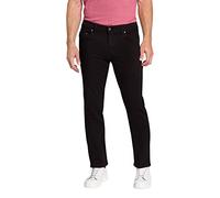 Pioneer Authentic Jeans Herren Stoffhose RANDO – Regular Fit, Raw (ungewaschen), Schwarz – 40W/32L