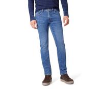 PIONEER AUTHENTIC JEANS Herren Freizeithose Rando | Männer Stoffhose | Regular Fit | Blue Denim/Washed Washed | Blue Used Buffies 6380 6824 | 33W - 34L