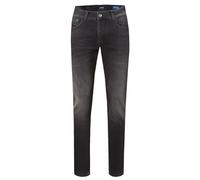PIONEER AUTHENTIC JEANS Herren Jeans ERIC | Männer Hose | Straight fit | Dark Washed Washed | Black/Black Used 9805 | 34W - 30L