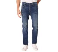 PIONEER AUTHENTIC JEANS Herren Jeans Rando | Männer Hose | Regular Fit | Dark Blue Denim/Washed Washed | Blue/Black Used Mustache 6608 6806 | 42W - 32L