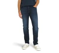 PIONEER AUTHENTIC JEANS Herren Jeans Rando | Regular Fit | Stretch Denim P0 16801 | deep Blue Used Whisker