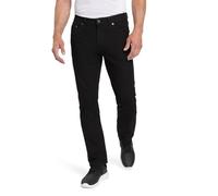 PIONEER AUTHENTIC JEANS Herren Jeans Ron | Männer Hose | Regular Fit | Raw/Unwashed Washed | Black raw 9810 | 36W - 36L