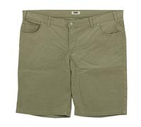 Pioneer, Bermuda, Herren Kurze Jeans Shorts Bermudas Gabardine Stretch Graugrün D 32 W 50