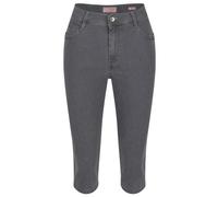 Pioneer Damen Betty-Capri Shorts, Grey Stonewash (9841), 38