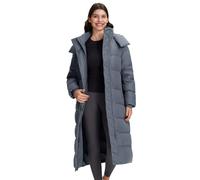 Pioneer Camp Wintermantel Damen Warm mit Kapuze Winterjacke Lang Steppmantel Damen Leicht Wind und Wasserdicht Daunenjacke Damen für Kalte Winter