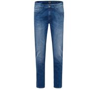 Straight-Jeans PIONEER AUTHENTIC JEANS "Eric" Gr. 36, Länge 34, blau (ocean blue) Herren Jeans Straight Fit Megaflex (23136131-36)