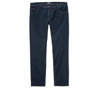Pioneer Herren Stretch-Jeans Schwarz Peter Größe 106 cm Einfarbig Flache Vorderseite Jeans