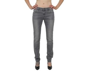 Pioneer Jeans Straight Sally in grauem Used-Look D48 / L32 Regular Fit