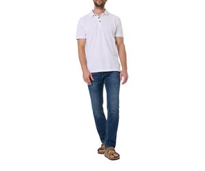 Pioneer Rando 1654 Jeans aus Megaflex in Mittelblau W33 / L32 Regular Fit