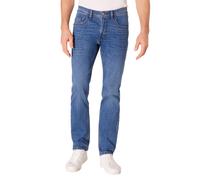 PIONEER AUTHENTIC JEANS Herren Freizeithose Rando | Männer Stoffhose | Regular Fit | Blue Denim/Washed Washed | Blue Used Buffies 6380 6824 | 44W - 32L