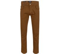 5-Pocket-Hose "RANDO", Herren, Gr. 33, Länge 32, braun (camel), Web, Obermaterial: 98% Baumwolle, 2% Elasthan, PIONEER AUTHENTIC JEANS, unifarben, casual, regular fit lang, Hosen, im Five-Pocket Style