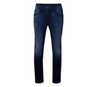 Straight-Jeans "Rando", Herren, Gr. 32, Länge 32, ocean blau used buffies, Denim/Jeans, Obermaterial: 91% Baumwolle, 7% Elastomultiester, 2% Elasthan, PIONEER AUTHENTIC JEANS, regular fit lang, Jeans