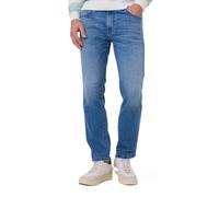 Pioneer Herren Rando MEGAFLEX Straight Jeans, 6607.6835 Blue Used Whisker