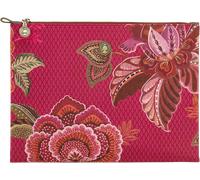 Pip Studio Charly Cosmetic Flat Pouch Large Cece Fiore Red