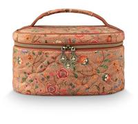 Pip Studio Cleo Beauty Case Flora Bangelore Sand 26x16x16cm