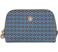 Pip Studio Coby Cosmetic Bag Triangle Small Clover Blue Blue