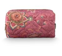 Pip Studio Coco Cosmetic Bag Medium Mumbai Morning Pink 21.5x10x10.5cm